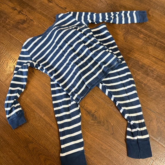 Other - Navy and White Striped Nautical Pajamas for boy or girl